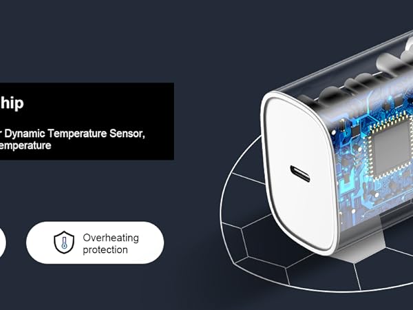 20W USB C iPhone charger fast charging block for iPhone 14 13 12 11 pro max 10ft cable