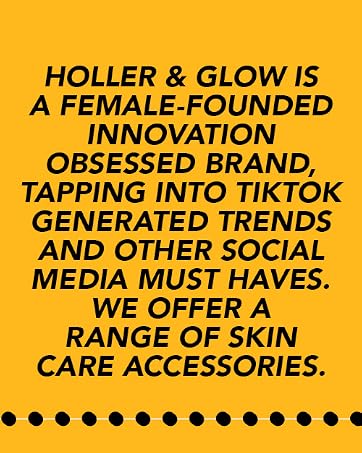 Holler and glow brand story on brand module