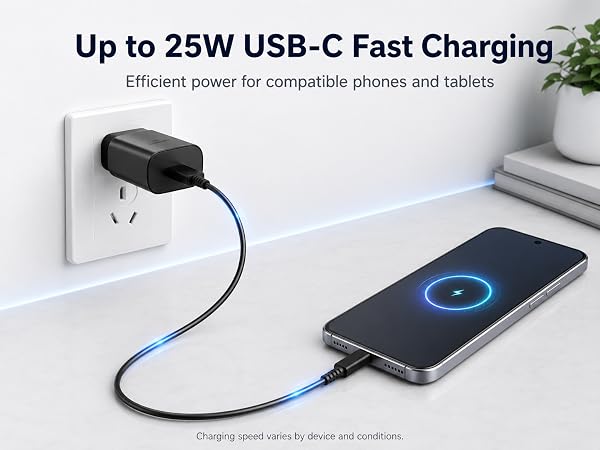 Up to 25W Fast Charging