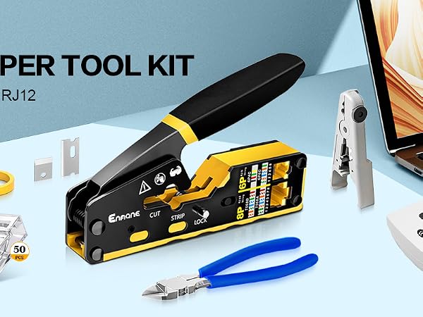 rj45 crimper tool kit