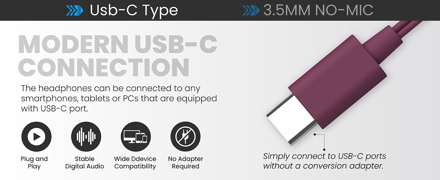 USB-C connection