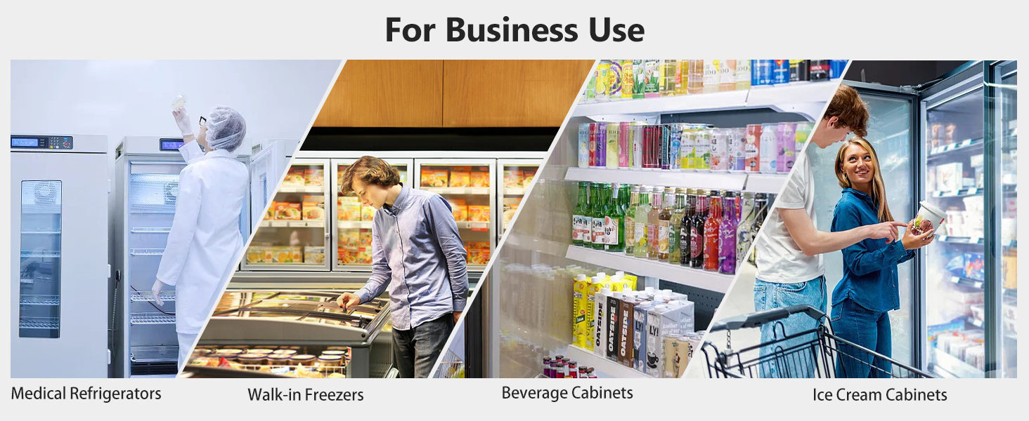 WiFi Thermometer Freezer Alarm For Business Use