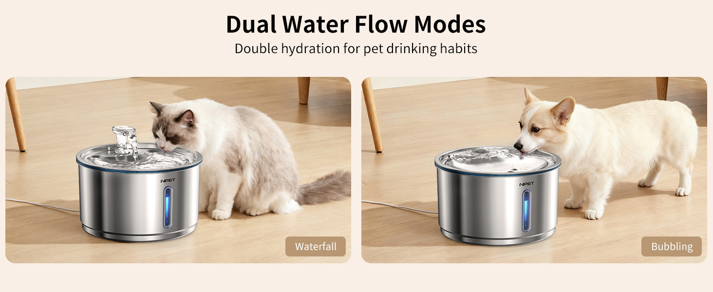 npet cat water fountain dog water fountain