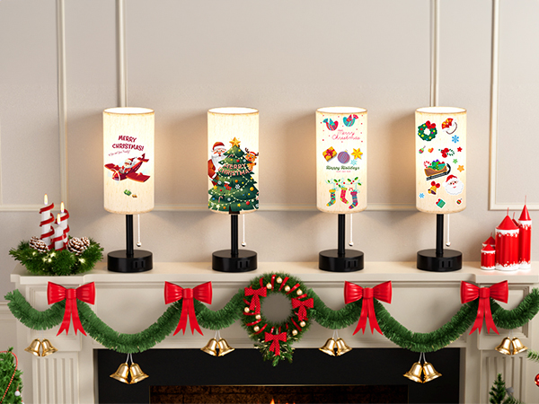 bedside lamps set of 2