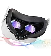 SAQICO Face Pad &amp; Face Cover Cushion Replacement Compatible with Oculus/Meta Quest 2 -VR Accessor...