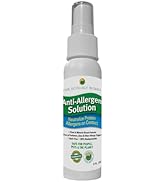 The Ecology Works- Travel Size| Plant-Based Dog &amp; Cat Allergy Spray, Dander Remover &amp; Dust Mite W...