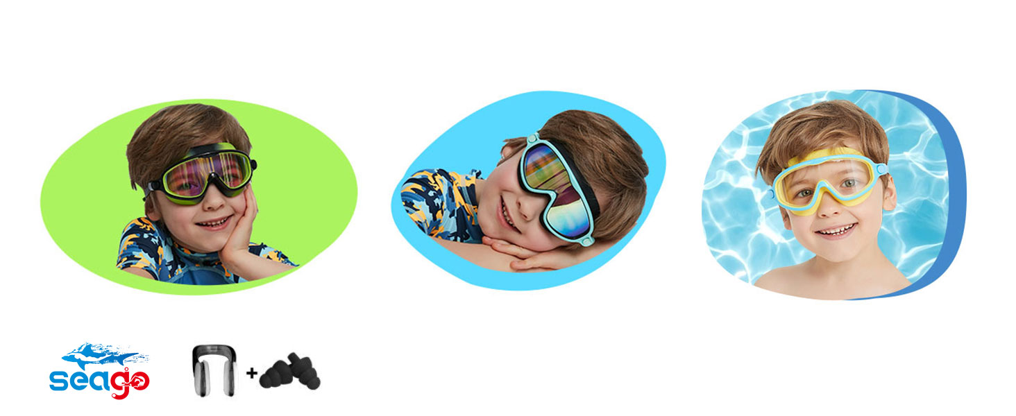 kids goggles for swimming 4-7