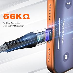 60W UAB A TO USB C CABLE