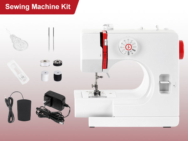 Complete Sewing Machine Kit with Essential Accessories