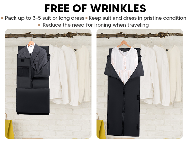 Wrinkle-free Garment Bag