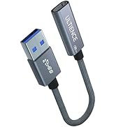 ULTIENCE [10Gbps] High-Speed A to C Adapter with USB to USB C Cable, and Female USB-C Cable – 60W...