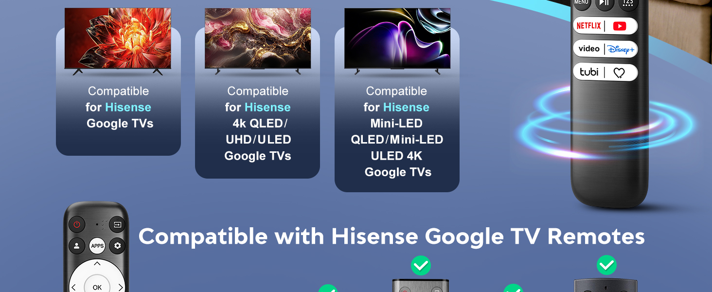 for hisense tv remote replacement