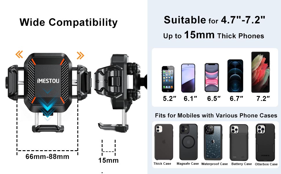 motorcycle phone mount dampener