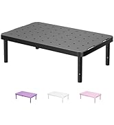 WALI Computer Monitor Stand for Desk, Adjustable Laptop Riser, Desk Monitor Stand Underneath Stor...