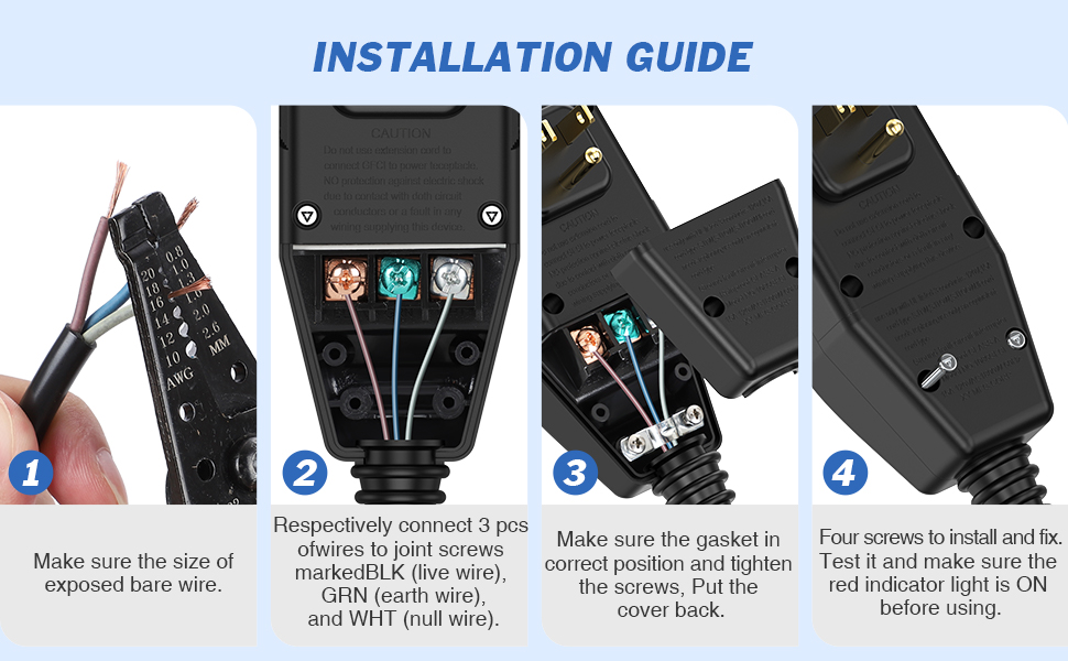 gfci replacement plug