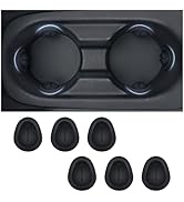 Car Cup Holder Insert/Holder Position Limiter - Anti Shake Silicone Car Coasters Bottle Stabilize...