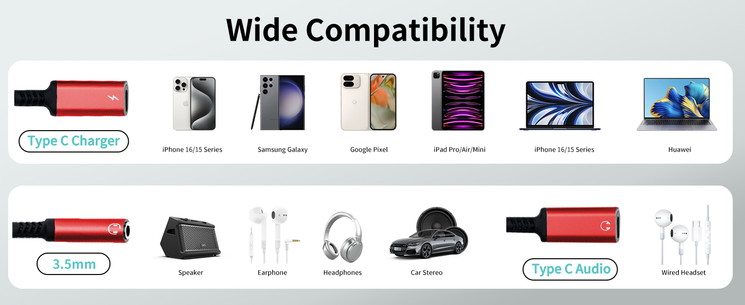 usb c headphone splitter