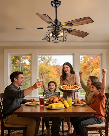 Farmhouse ceiling fan 42 inch