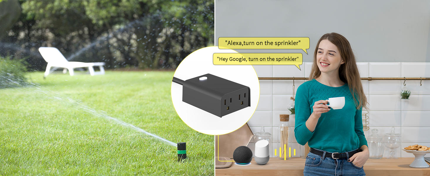 voice control the zwave outlets