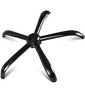 MASTERY MART Heavy Duty Office Chair Base Replacement, 2500 Lbs, 28"(70 cm), Metal Desk Chair Bas...