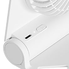 JISULIFE Small Desk Fan