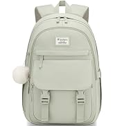 WINDARS School Backpack for Teen Girls, Cute College Backpacks for Women Students Aesthetic Bookb...
