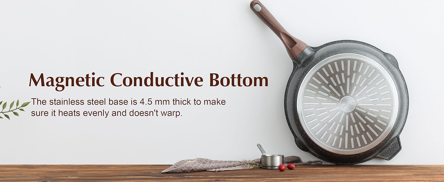 SAUTE PAN WEAR RESISTANT
