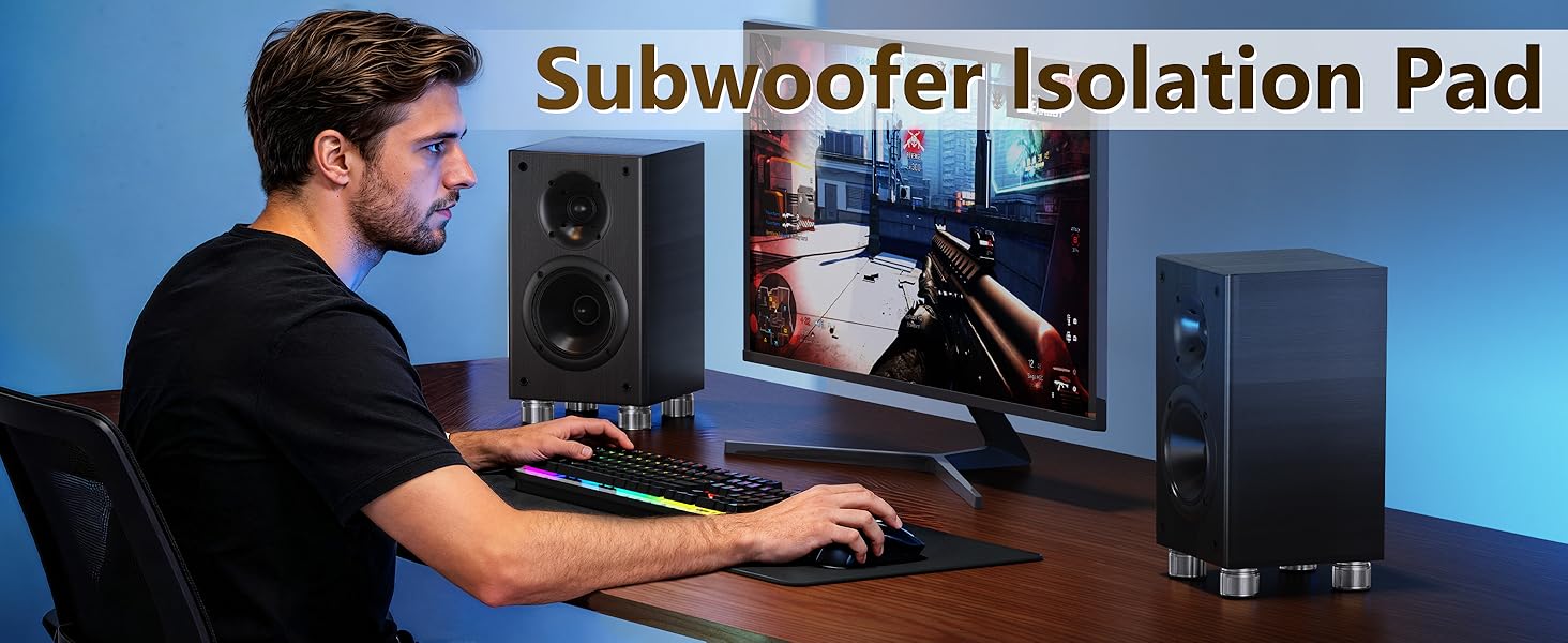 Speaker Isolation Feet