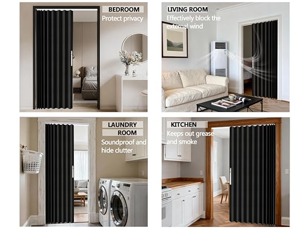 folding closet doors room divider curtains bifold doors