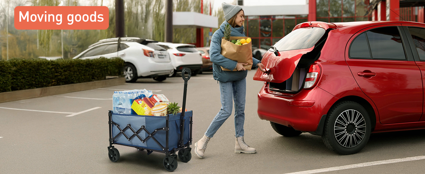 Multi-functional Foldable Wagon