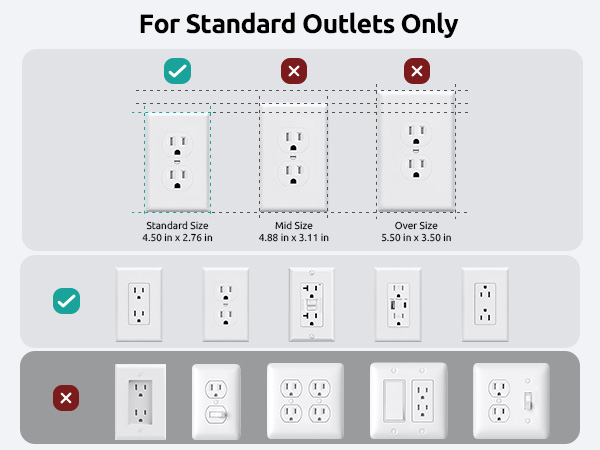 outlet cover extension cord