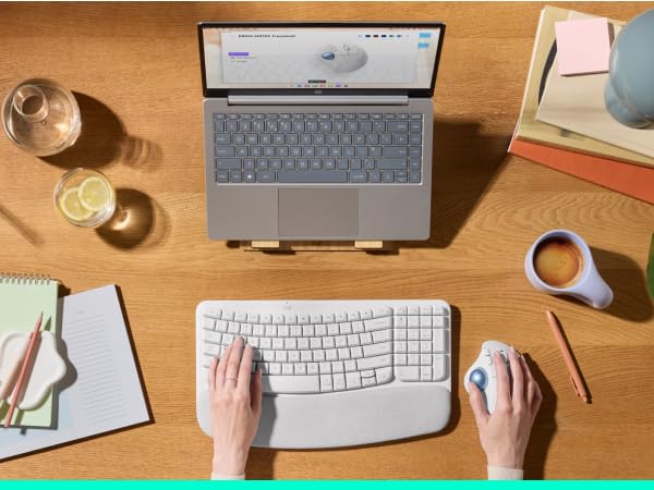 Logitech ERGO M575S Wireless Trackball Ergonomic Mouse