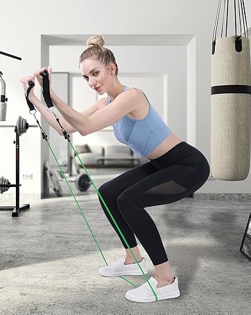 resistance bands exercise leg bands door anchor resistance bands system elastic bands 