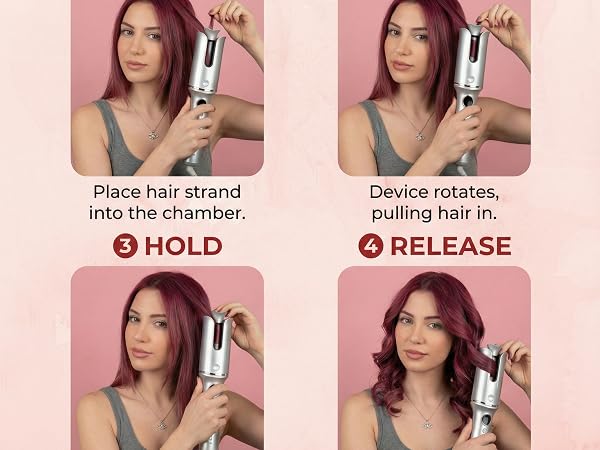 hot hair drying