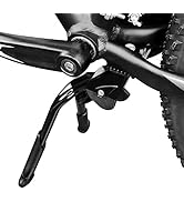 BV Bike Kickstand, Center Mount Bicycle Stand - Length Adjustable, Foldable Double Leg for 24"-28...