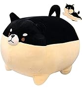 Shiba Inu Dog Plush Pillow Soft Corgi Dog Stuffed Animal Plush Kawaii Pillow for Bed Cute Corgi A...