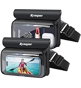 Rynapac IPX8 Waterproof Fanny Pack, [Up to 8.5"] Waist Bag for Women, Floating Phone Pouch Dry Ba...