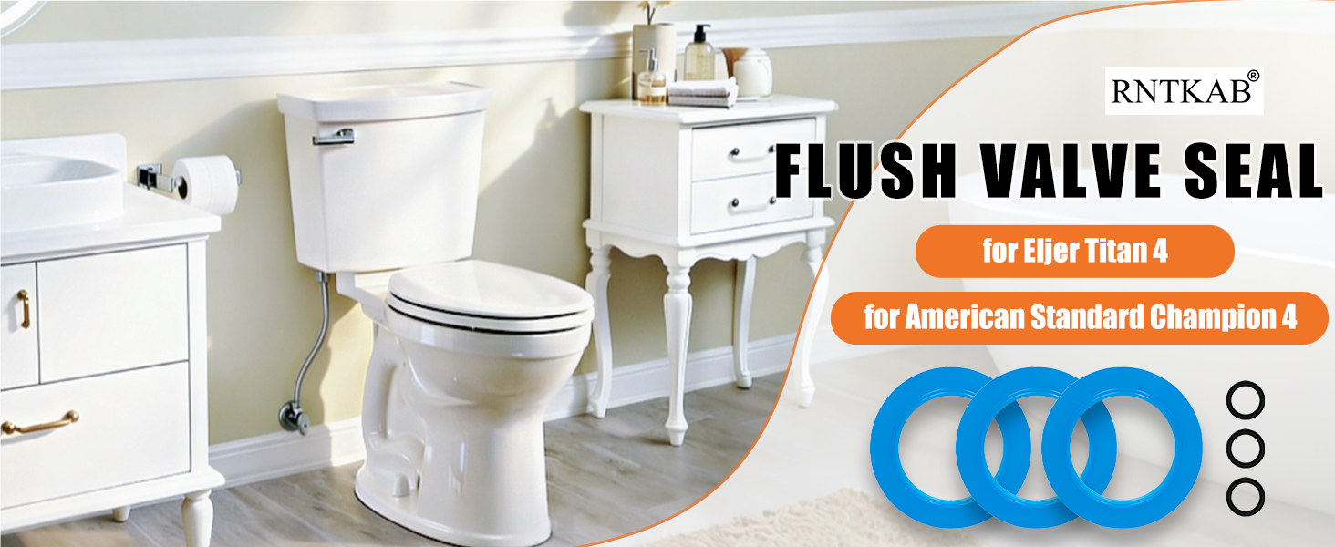Flush Valve Seal for American Standard ang Eljer Toilets, 7301111-0070A Toilet Parts Replacement