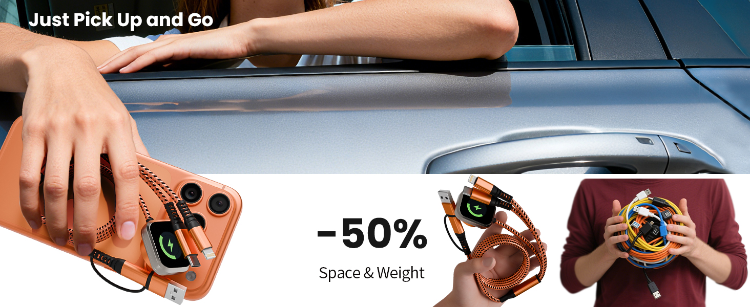 Portable Travel Charger for Apple Devices