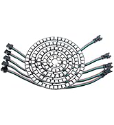 128 RGB LED Ring 128 X WS2812 5050 Full Color with Integrated Drivers 128 Bits forArduino Raspber...
