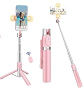 Selfie Stick with Rugged Tripod,MQOUNY Extendable 41 Inch Aluminum Alloy iPhone Tripod with Detac...