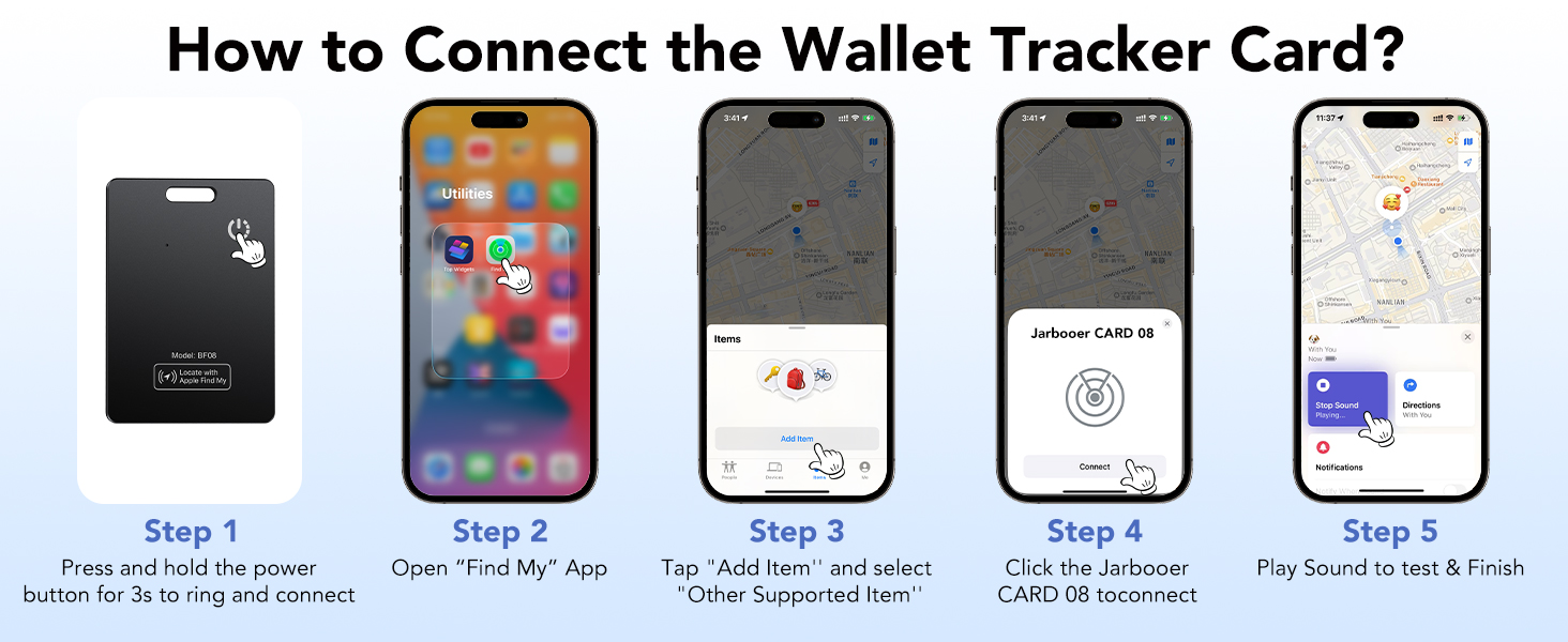 find my wallet card tracking card for wallet bluetooth tracker wallet with tracker card