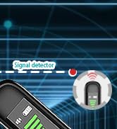 Hidden Spy Camera Detector, Portable Anti-Eavesdropping Device Detector, RF/Wireless Signal Scann...