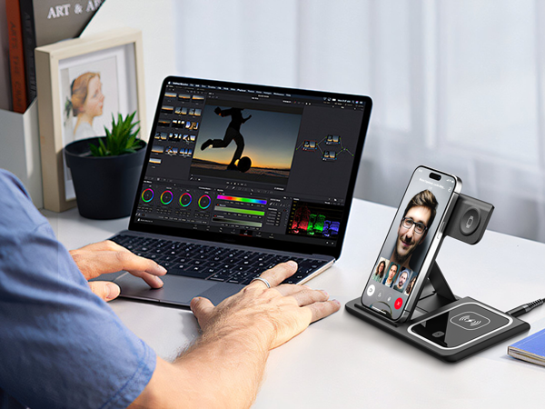 iphone and watch charging station