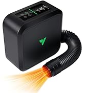 VIVOSUN AeroFlux Smart Grow Tent Heater with Thermostat, 700W PTC Heating, Compact &amp; Portable wit...