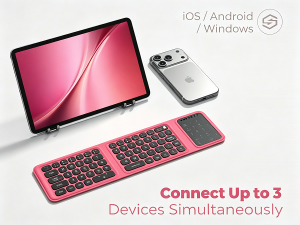 Connect Up to 3 Devices Simultaneously