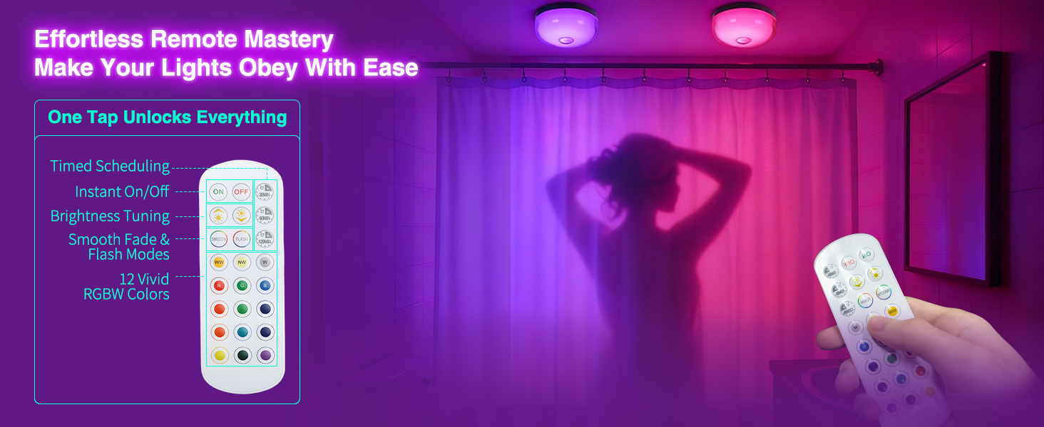 shower lights