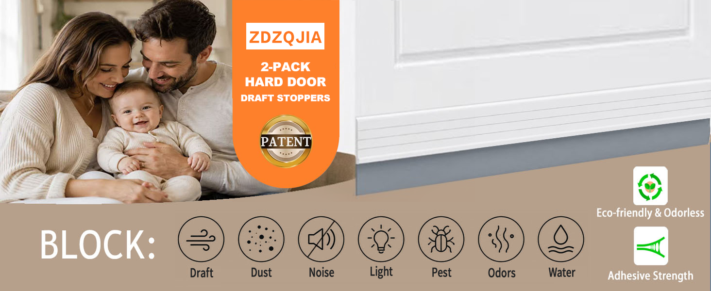 door draft stopper