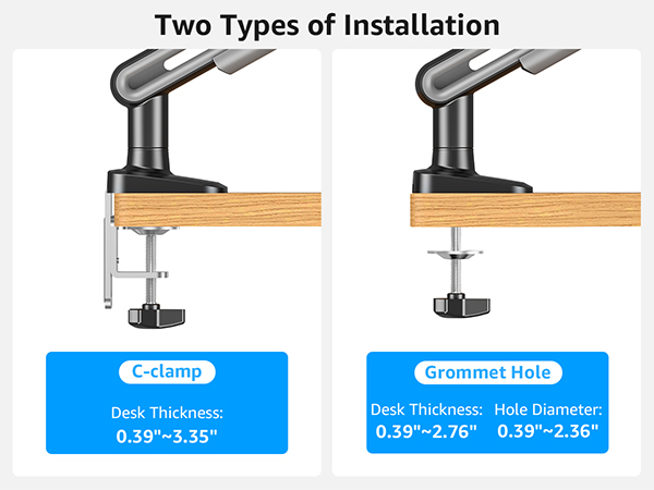 single monitor mount
