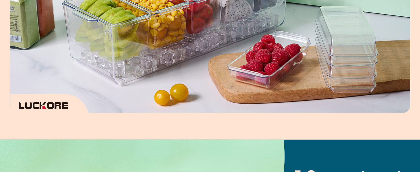 Garnish Serving Tray Platter